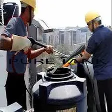 رہائشی ٹینک کی صفائی